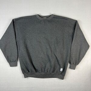 VTG Discus‎ Athletic Sweatshirt Mens XL Blank Grey Pullover 1990s Made in USA